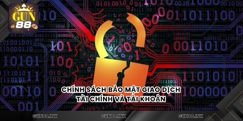Chính sách bảo mật giao dịch tài chính và tài khoản